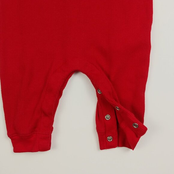 Baby B'Gosh B'Jolly One-Piece Waffle Knit Jumpsuit size 6 Months - Picture 6 of 12